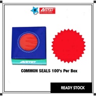 Astar common seal (100pcs) Common Seal Sticker (100s) 51mm
