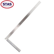[STAS] NEW Construction Carpenter Ruler L Shape Angle Square Ruler 250mm-600mm