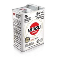 MITASU PLATINUM PAO SN 5W-40 100% Synthetic MJ-112