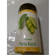 500 Kapsul serbuk Peria Katak | Pure Powder original