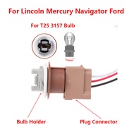 Lincoln Mercury Navigator Car Light T25 3157 Bulb Holder Connector Socket
