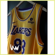 ◊ ∈ ┓ Yunjin l Lakers  Heat Pressed customized Heat Pressed Jersey