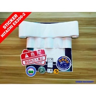 [ORI] Excavator HITACHI EX200-2 Sticker Set Stickers Mesin 神手挖掘机原装全车贴纸