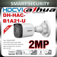 DAHUA CCTV Outdoor IR Bullet Camera 2.0MP 2MP 1080P HDCVI DH-HAC-B1A21P/B1A21-U for outdoor (Ready s