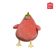 MINISO ตุ๊กตาน้องไก่อ้วน Dundun สีสตอเบอร์รี่ Dundun Strawberry Series ขนาด 14in.