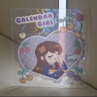 星夢學園小蘭 日曆女孩透卡