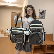 New Style Backpack Japanese Style Anime Ita Backpack Cute Ita Bag Students School Bag Transparent Do