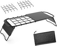 ISE MOUNT Mini Low Table, Solo Camping System Kitchen, Built-in Solo Table, Adjustable Length, 20.7-