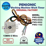 PWS-8208A PWS-654A PWS-9002 PWS-1102 PENSONIC 15MIN 6 Wire Washing Machine Wash Timer (Semi Auto)