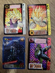 龍珠 Bandai 1993日本版閃卡 4張