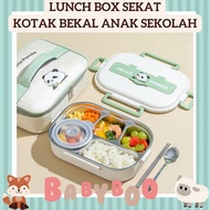 Lunch BOX 304 Stainless School Children's LUNCH BOX BEAR TAS LUNCH BOX