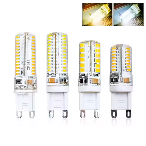 1-8pcs G9 LED 7W 9W 10W 12W AC 220V-240V Led G9 Lamp Bulb SMD 2835 3014 Corn Light Replace 30W/60W H
