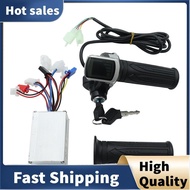 24V 250W Electric Scooter Brushed Controller Motor+Throttle Twist Grip Kit for E-Bike Electric Scooter Bicycle