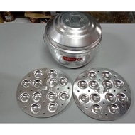 ALUMINIUM MINI IDLY POT ( 24 kuli)