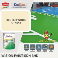 KF1013 OYSTER WHITE 5L KOSSAN ( KOSFLOR EPOXY ) CAR PARK FLOOR COATING / SPORT COURT FLOOR PAINT EPOXY Floor Paint ( 5L