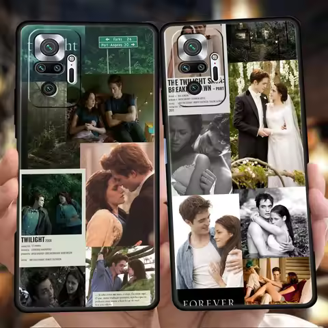 Twilight Saga Phone Case For Xiaomi Redmi Note 12 5G 10C 10 11 9 8 Pro Plus 9S 7 8T 9T 9A 8A 9C K50 
