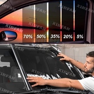 XF 3m Window Tint Film for Cars, Window Privacy Film, Heat UV Block Scratch Resistant, Blackout Auto
