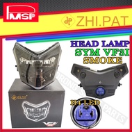 ZHIPAT HEAD LAMP SYM VF3I SMOKE