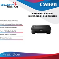CANON PIXMA E470 Inkjet All-In-One Wireless Printer