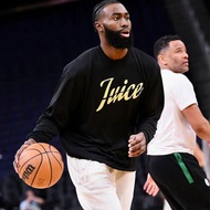Jeremy Brown Same Style Sweatshirt Men 7uice Celtic No. 7 Basketball Training Top Autumn Winter Flee