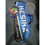 2pcs Badminton racket couple alloy split racket training student badminton racket 2pcs羽毛球拍情侶合金分體球拍訓練