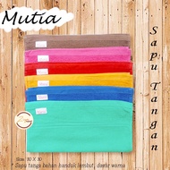 [ WHOLESALE ] Mutia Handkerchief Towel 30X30 | Face Towel Hand Towel/