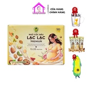 Lac Lac gourd cereal box of 30 packs supports pregnant mothers to supplement nutrition for a healthy