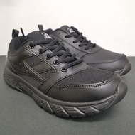 Pallas All Black School Shoes Sports Shoes Working Shoes Kasut Hitam Pallas Kasut Hitam