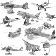 REPLIKA 3D Metal Puzzle Miniature Replica Airplane - classic plane - Pazel - Pusel - Pasel