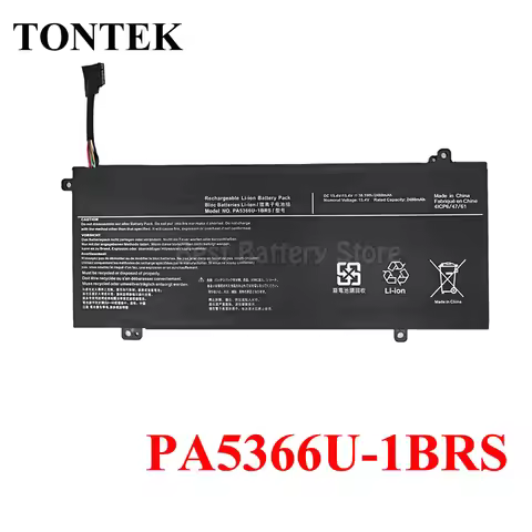 PA5366U-1BRS Laptop Battery For Toshiba Dynabook Satellite Pro L50-G 11P 13Q 138 15Q 17P Series 4ICP