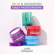 [VVB] Luxe Organix Moisturizer (Power Glow Bright Revive , Retinol Radiance Overnight Glow, Cica Rescue  and Hyaluron)