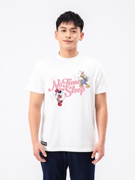 Áo thun Disney Relaxed Fit Mickey No Time To Sleep 84RISING Coolmate