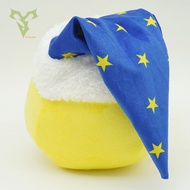 Rytanda Smile Blue Hat Grace Dozing Dozer Plush Toy for Kid Boy Girl Cute Plushie Doll Animal Pillow
