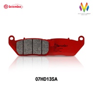Brembo ผ้าเบรกหน้า SA (เกรดซินเตอร์) สำหรับHARLEY DAVIDSON : XL1200C / XL 883 Sportster / XL 1200X F