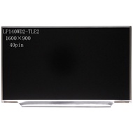 14.0" Laptop Screen LP140WD2-TLE2 B140RTN01 V.0 lcd Matrix Display Panel HD+1600x900 40pin LVDS