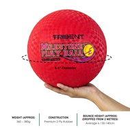 Trident Milestone Playground Ball (Dodgeball) – Red