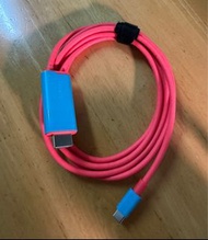 Typec轉hdmi手機電腦電視投屏轉換連接線 4K/60hz 筆記本投影儀適用於蘋果iPhone16/15同屏線4K PD100w充電