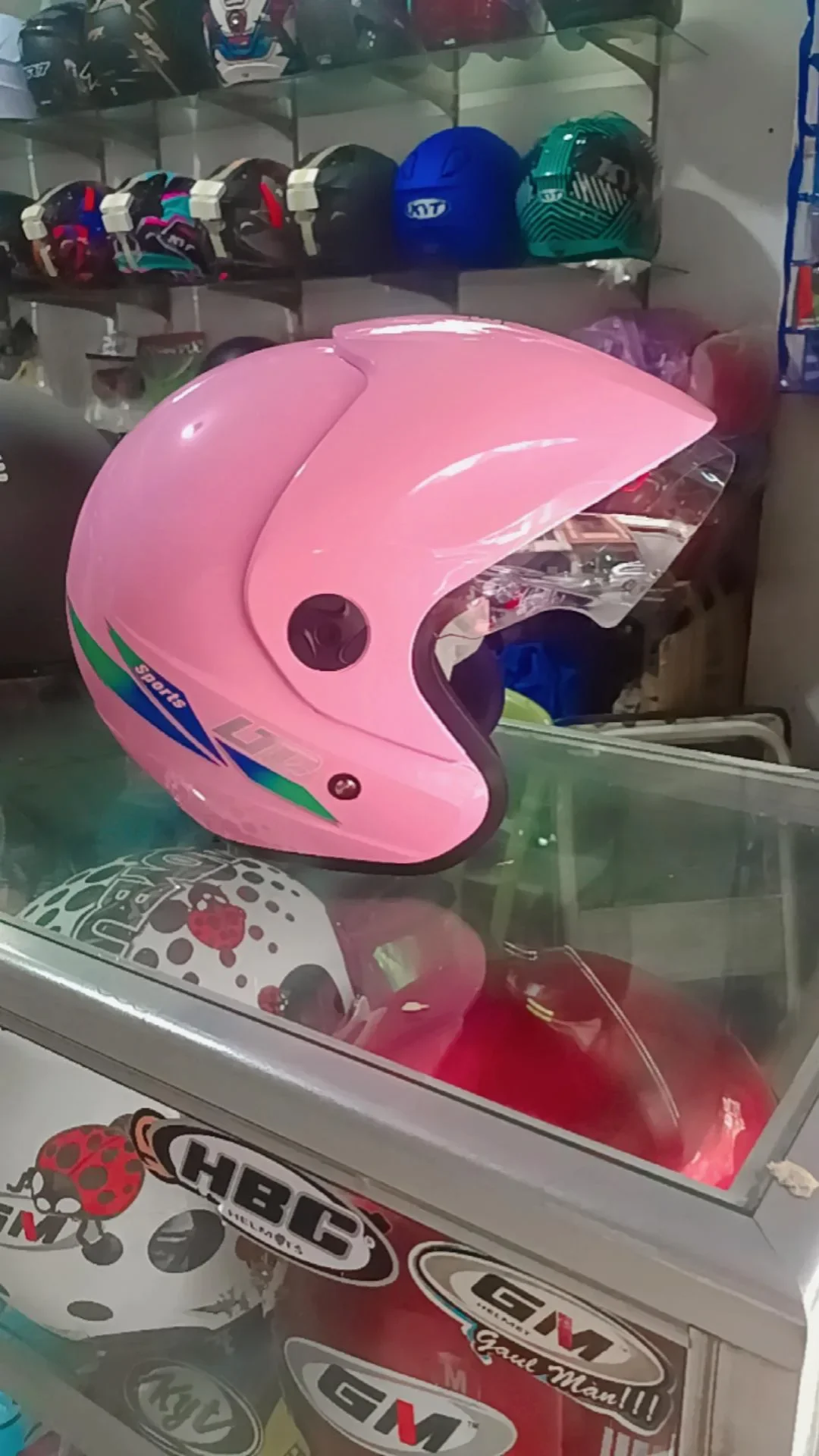 Helm Gix Sport ORIGINAL solid helm halfface Replika HELM LTD/KW ragamshop17