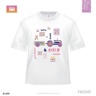 Cotton BNK48 T-SHIRT Thaibaan x BNK48 Fashion Short Sleeve Printed