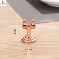 U Shaped Table Number Menu Stand/Tiang Nomor Meja Atau Card Holder/Table Number Holder Stand for Wed