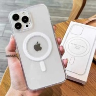 CASE iphone 16E iphone SE4 CLEAR CASE MAGSAFE MAGNETIC CASE CM-01
