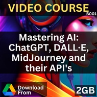 Mastering AI: ChatGPT, DALL·E, MidJourney and their API's | B001 | Video Course | Udemy