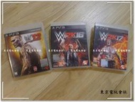 現貨~內有影片介紹~正版『東京電玩會社』【PS3】WWE 2K17 2K16 2K12  激爆職業摔角 亞版 英文版