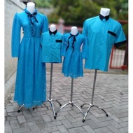 GAMIS COUPLE BROKAT MOUREN BAJU COUPLE KELUARGA BUSANA MUSLIM COUPLE