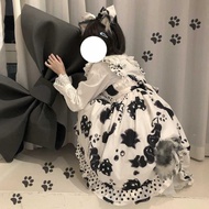 Lolita Skirt Lolita Little Cow Sweet Milk JSK Suspender Skirt