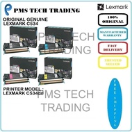 LEXMARK ORIGINAL CARTRIDGE C5340KX C5340CX C5340MX C5340YX C534dn