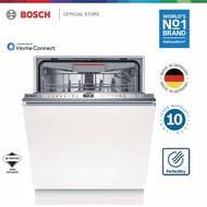 Bosch Series 6 Fully-integrated Built-in Dishwasher, Zeolite® Technology, HomeConnect SMV6ZCX42E