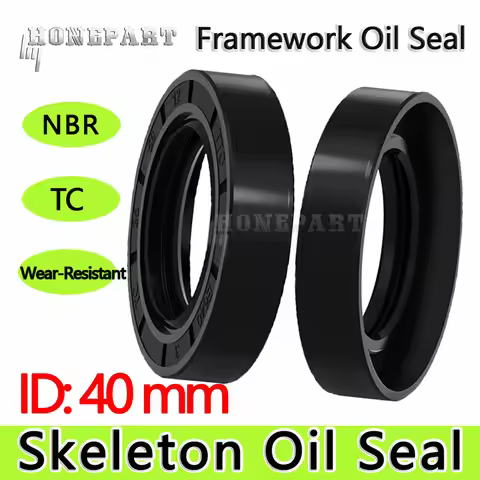 NBR Skeleton Shaft Framework Oil Seal Gasket Radial Shaft Ring P TC 40x50x10 40x52x7 40x55x12 40x56x