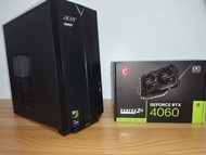 售 Intel i7 11700F 16G 512 M.2 GTX 4060 8G獨顯電腦主機