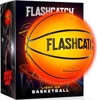 《325》Light Up Basketball - Glow In The Dark บาสเก็ตบอล-อุปกรณ์กีฬาของขวัญสำหรับเด็กผู้ชายอายุ8-15ปี-